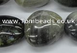 CNG231 15.5 inches 22*30mm nuggets labradorite gemstone beads