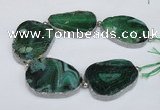 CNG2394 7.5 inches 35*45mm - 45*55mm freeform agate gemstone beads