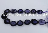 CNG2531 15.5 inches 20*25mm - 25*35mm freeform druzy agate beads