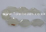 CNG2535 15.5 inches 40*45mm - 45*55mm freeform druzy agate beads