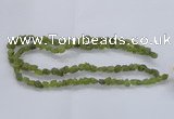 CNG2537 4*6mm – 6*10mm nuggets peridot beads wholesale