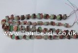 CNG2546 8*12mm – 13*18mm tube druzy quartz beads wholesale