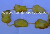 CNG2570 15.5 inches 45*50mm - 55*65mm freeform druzy agate beads