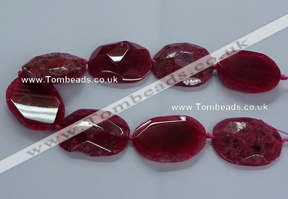 CNG2649 15.5 inches 30*38mm - 40*50mm freeform agate beads