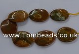 CNG2689 15.5 inches 40*50mm - 45*55mm freeform agate gemstone beads