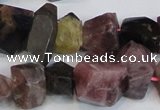 CNG2704 15.5 inches 10*14mm - 13*18mm faceted nuggets tourmaline beads