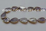 CNG2723 15.5 inches 18*28mm - 20*30mm freeform amethyst beads