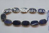 CNG2727 15.5 inches 18*28mm - 20*30mm freeform lapis lazuli beads