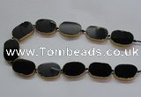 CNG2729 15.5 inches 18*28mm - 20*30mm freeform agate beads