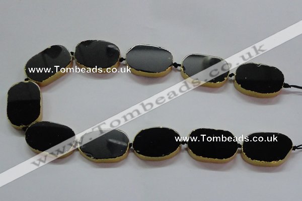 CNG2729 15.5 inches 18*28mm - 20*30mm freeform agate beads