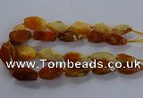 CNG2731 15.5 inches 15*30mm - 20*40mm nuggets agate beads