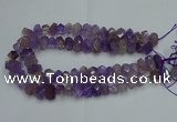 CNG2821 10*14mm - 13*18mm faceted nuggets ametrine beads