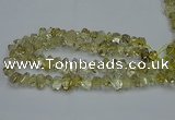 CNG2824 10*14mm - 13*18mm faceted nuggets lemon quartz beads