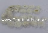 CNG2846 15.5 inches 30*40mm - 45*50mm freeform druzy agate beads