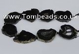 CNG2897 15.5 inches 35*40mm - 45*50mm freeform druzy agate beads