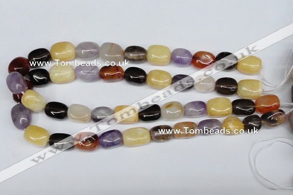 CNG29 15.5 inches 12*17mm nuggets mixed gemstone beads