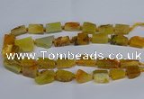 CNG2900 15.5 inches 12*16mm - 15*25mm freeform agate beads