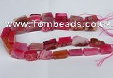 CNG2902 15.5 inches 12*16mm - 15*25mm freeform agate beads