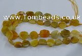 CNG2907 15.5 inches 12*16mm - 15*25mm freeform agate beads