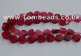 CNG2909 15.5 inches 12*16mm - 15*25mm freeform agate beads