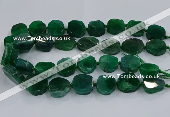 CNG2911 15.5 inches 12*16mm - 15*25mm freeform agate beads