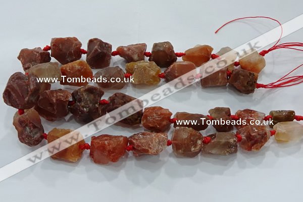 CNG3001 15.5 inches 15*20mm - 22*30mm nuggets agate beads