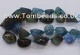 CNG3050 25*30mm - 30*40mm nuggets agate gemstone beads