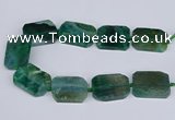 CNG3084 15.5 inches 30*40mm - 35*45mm freeform agate beads