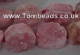 CNG3146 15.5 inches 12*16mm - 20*25mm freeform druzy agate beads