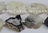 CNG3167 15.5 inches 15*20mm - 25*30mm freeform druzy agate beads