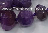 CNG3176 15.5 inches 12*16mm - 25*30mm nuggets agate beads