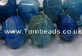 CNG3178 15.5 inches 12*16mm - 25*30mm nuggets agate beads