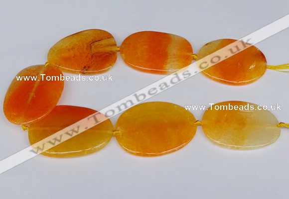 CNG3349 15.5 inches 40*50mm - 45*60mm freeform agate beads