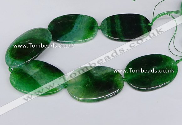 CNG3353 15.5 inches 40*50mm - 45*60mm freeform agate beads