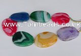 CNG3355 15.5 inches 40*50mm - 45*60mm freeform agate beads