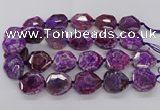 CNG3401 15.5 inches 28*30mm - 30*32mm faceted freeform agate beads