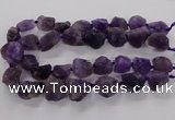 CNG3423 15.5 inches 15*20mm - 20*30mm nuggets amethyst beads