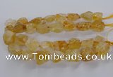 CNG3424 15.5 inches 15*20mm - 20*30mm nuggets citrine beads