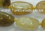 CNG346 15.5 inches 15*20mm - 20*28mm nuggets agate gemstone beads