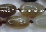 CNG348 15.5 inches 15*20mm - 20*30mm nuggets agate gemstone beads