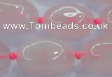 CNG351 15.5 inches 15*20mm - 25*30mm nuggets rose quartz beads