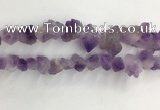 CNG3580 8*12mm - 15*28mm faceted nuggets lavender amethyst beads