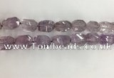 CNG3583 13*18mm - 15*20mm faceted nuggets light amethyst beads