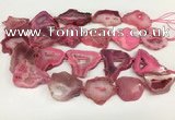 CNG3639 15.5 inches 22*30mm - 30*40mm freeform druzy agate beads