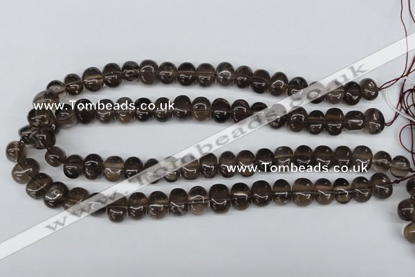 CNG38 15.5 inches 11*15mm nuggets smoky quartz gemstone beads