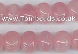 CNG41 15.5 inches 11*15mm nuggets rose quartz gemstone beads