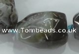 CNG415 15.5 inches 18*20mm - 28*40mm nuggets agate gemstone beads