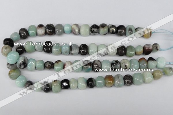 CNG42 15.5 inches 11*15mm nuggets amazonite gemstone beads