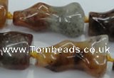 CNG425 15.5 inches 20*30mm - 20*45mm nuggets colorfull-phantom beads