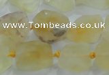 CNG431 15.5 inches 15*20mm – 25*30mm nuggets citrine gemstone beads